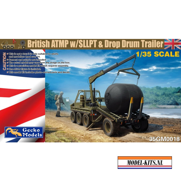 british atmp w sllpt and drop drum trailer