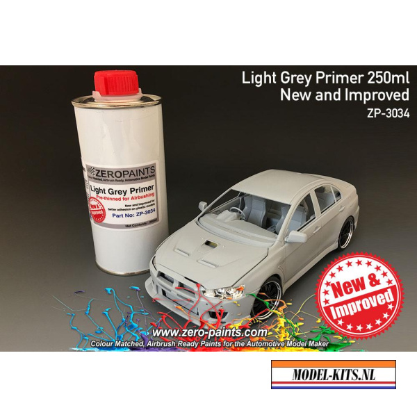 light grey primer 250ml airbrush ready