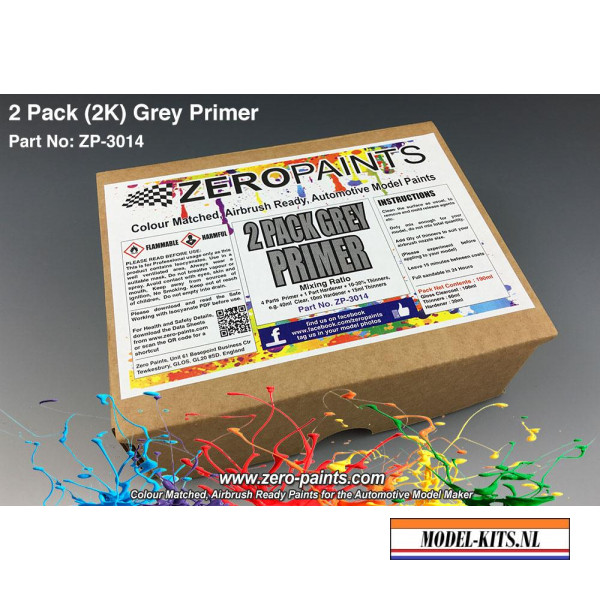 zero paints 2 pack grey primer set 2k 3