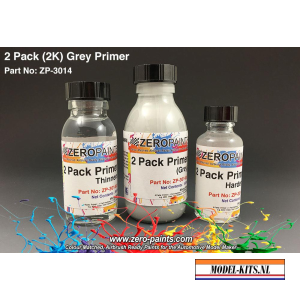 zero paints 2 pack grey primer set 2k