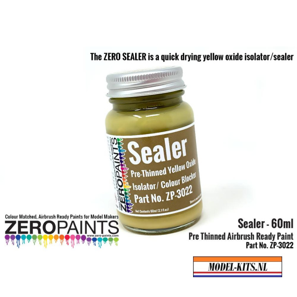 zero paints pre thinned paint sealer 60ml