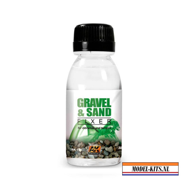 gravel and sand fixer