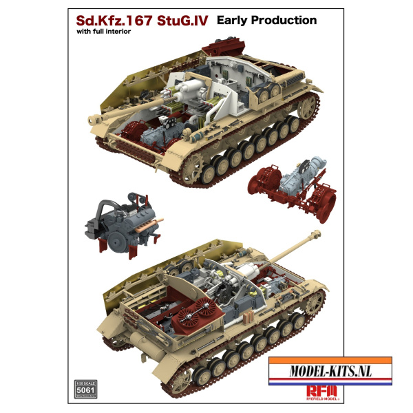 sdkfz.167 STUG IV EARLY PRODUCTION WITH FULL INTERIOR 3