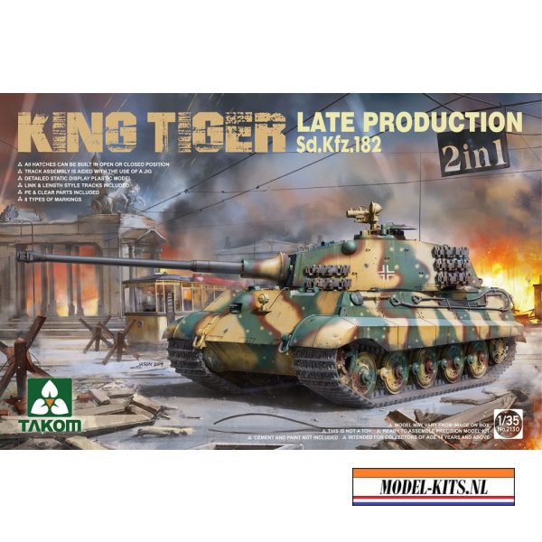 KING TIGER SD. KFZ. 182 LATE PRODUCTION