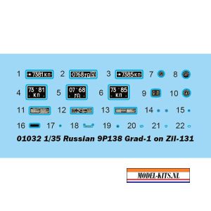 Russian 9P138 Grad 1 on Zil 131 2