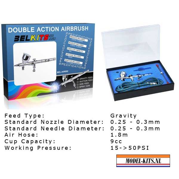 GRAVITY FEED AIRBRUSH DOUBLE ACTION 2