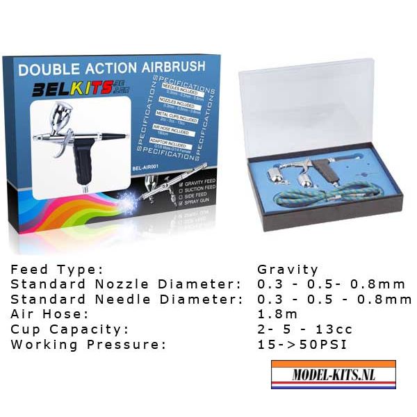 GRAVITY FEED AIRBRUSH DOUBLE ACTION