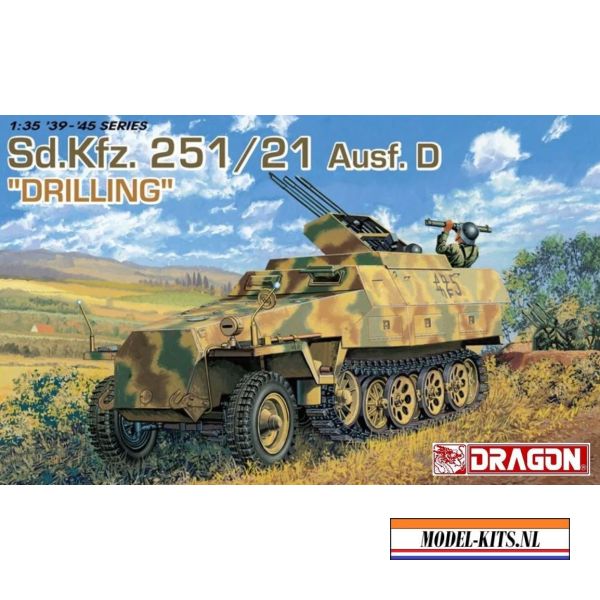 SD.KFZ.251 21 AUSF.D DRILLING