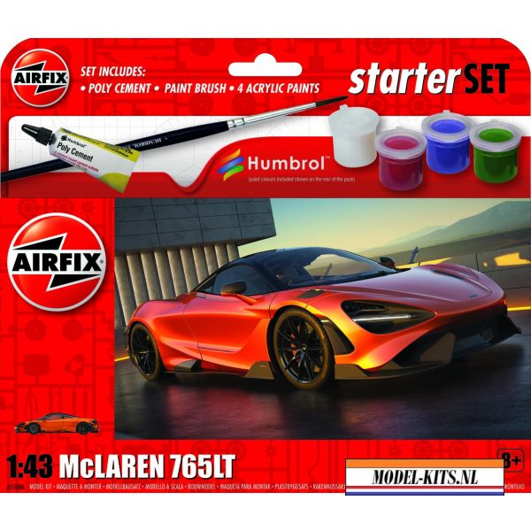 A55006 Starter Set 1 43 McLaren INCOMPLETE printout