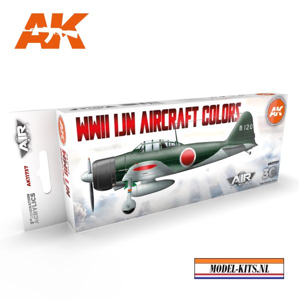 WWII IJN AIRCRAFTS COLORS SET