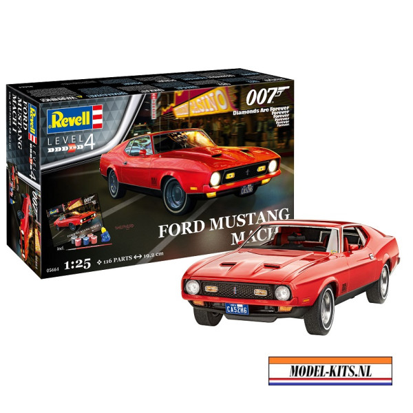 FORD MUSTANG MACH 1 (JAMES BOND 007) DIAMONDS ARE FOREVER