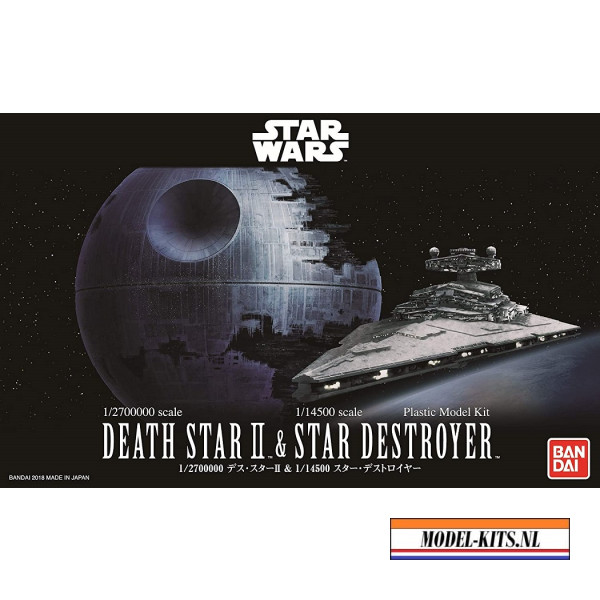 DEATH STAR II + IMPERIAL STAR DESTROYER