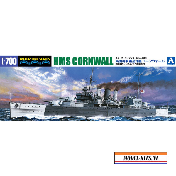 HMS CORNWALL BRITISH HEAVY CRUISER