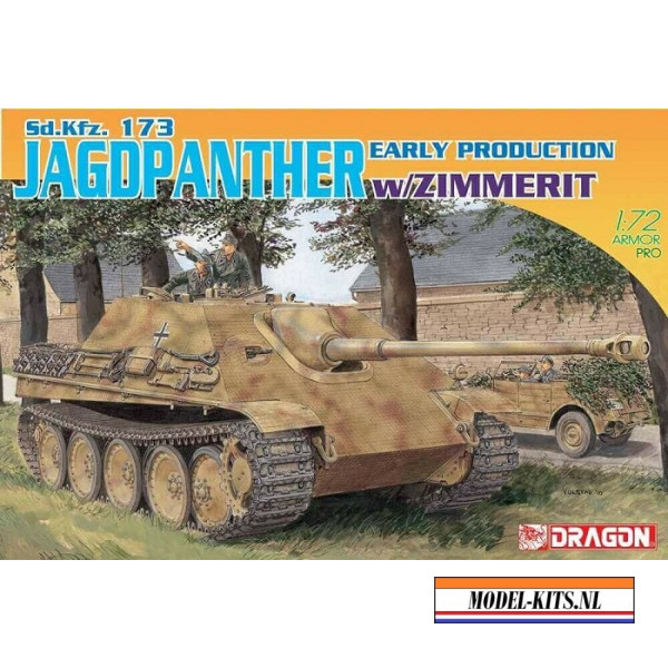 JAGDPANTHER EARLY PRODUCTION WITH ZIMMERIT