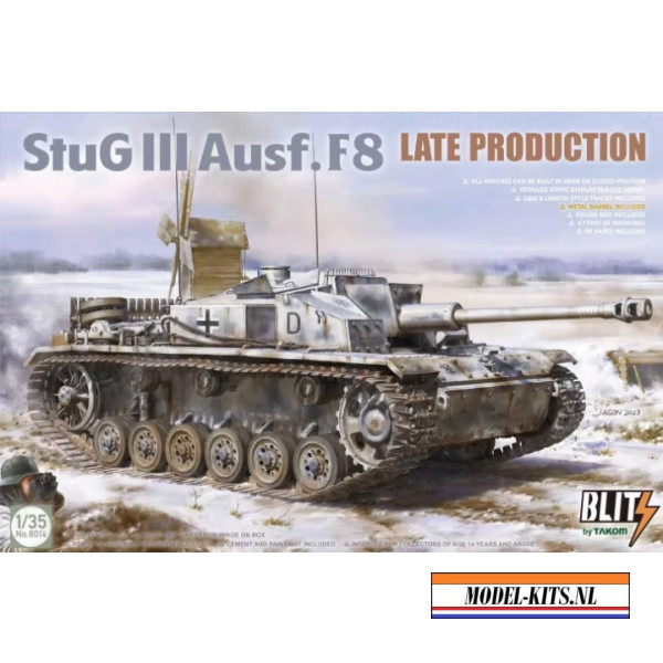 STUG III AUSF.F8 LATE PRODUCTION