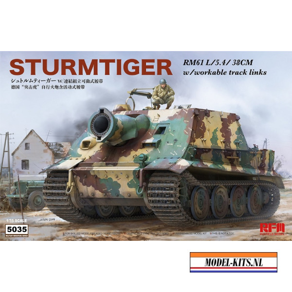 STURMTIGER WITH WORKABLE TRACKS