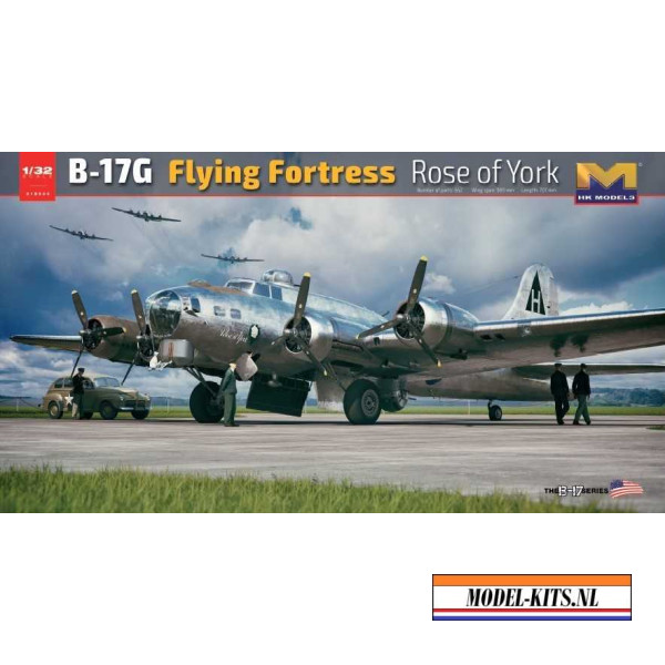 B 17G FLYING FORTRESS ROSE OF YORK LIMITED EDITION