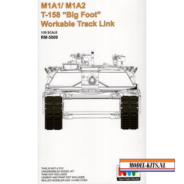 T 158 WORKABLE TRACKS FOR M1A1 M1A2