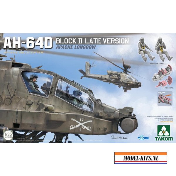 AH 64D ATTACK HELICOPTER APACHE LONGBOW BLOCK II
