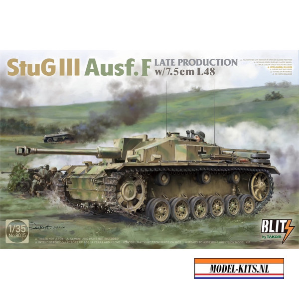 STUG III AUSF. F LATE PRODUCTION WITH 7.5CM L 48