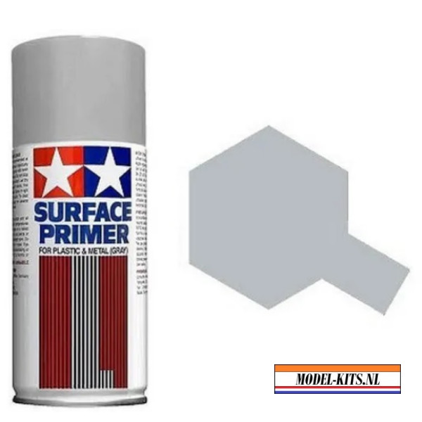 SURFACE PRIMER L FOR PLASTIC & METAL, GRAY (180ML)