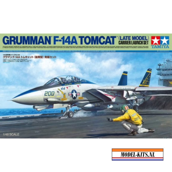 GRUMMAN F 14A TOMCAT (LATE MODEL) CARRIER LAUNCH SET