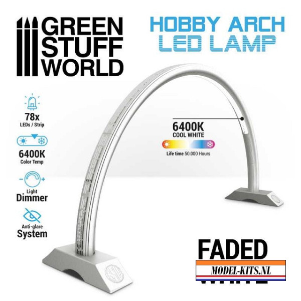 HOBBY ARCH LED LAMP FADED WHITE