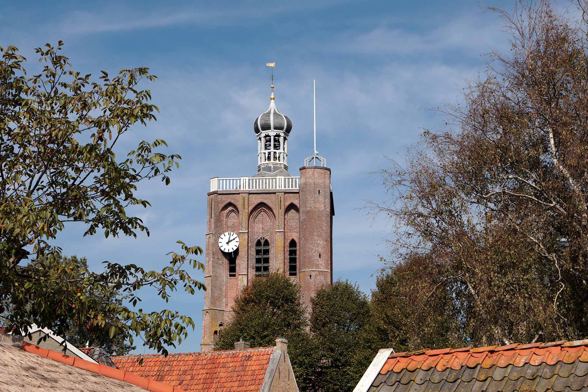 Workum kerktoren De Grote of Sint-Gertrudiskerk