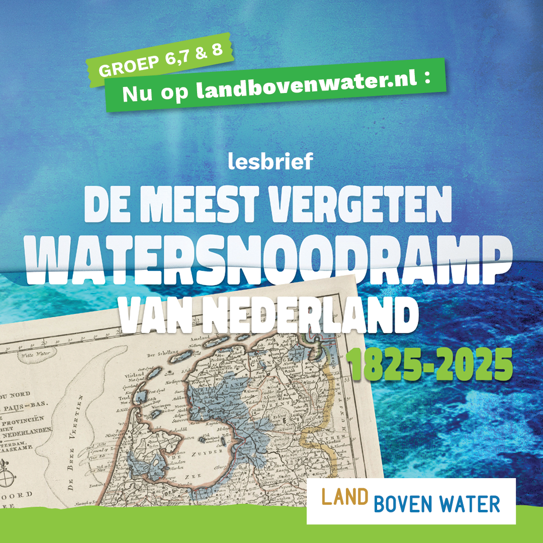 Lesbrief Stormvloed 1825
