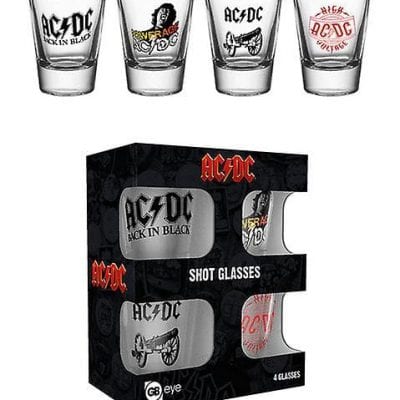 AC/DC Shot Glas Glazenset