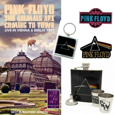 Pink Floyd CD box en Merchandise pakket