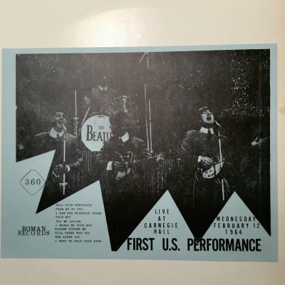 LP: The Beatles First U.S. Performance 1964. Wizardo Roman Records RARE!