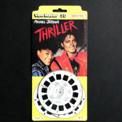 Michael Jackson Thriller view master 3D