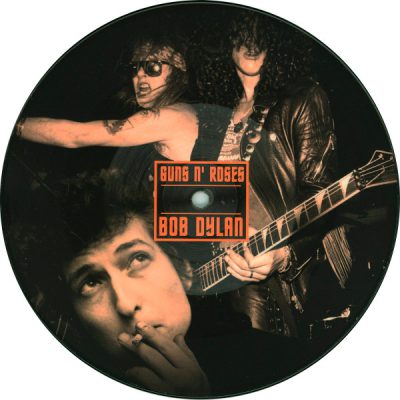 7" Picture disc : Guns N' Roses / Bob Dylan : Knockin' on Heaven's Door