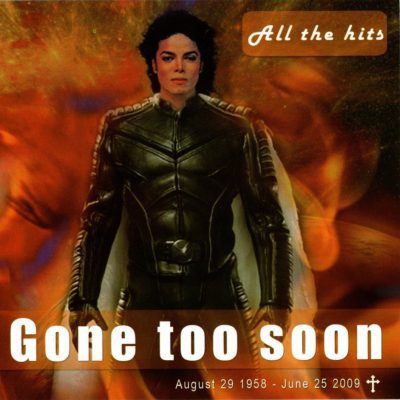 Michael Jackson cd Gone too soon