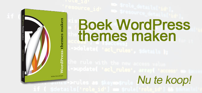 Boek zelf WordPress themes maken