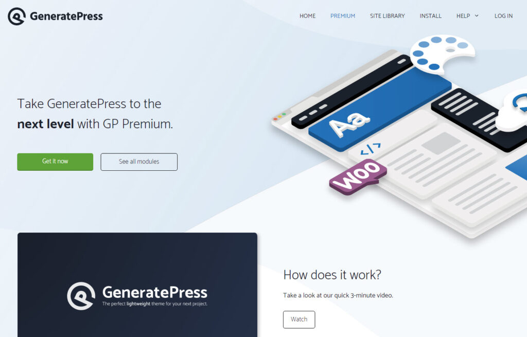 GeneratePress snelste wordpress thema