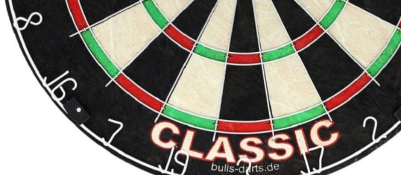 Bull's Germany Classic dartbord close up