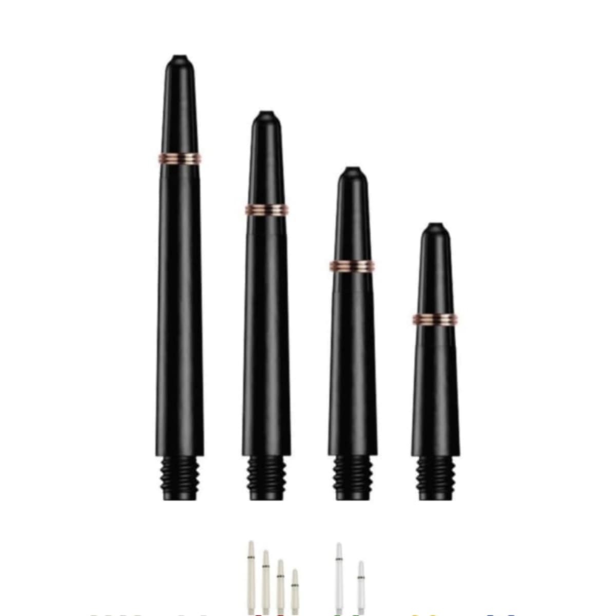 Bull's extra sterke originele nylon dart shafts met ring