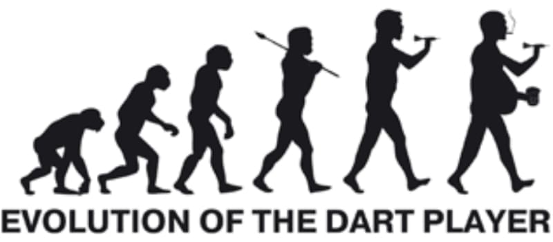 Evolution of the dart players