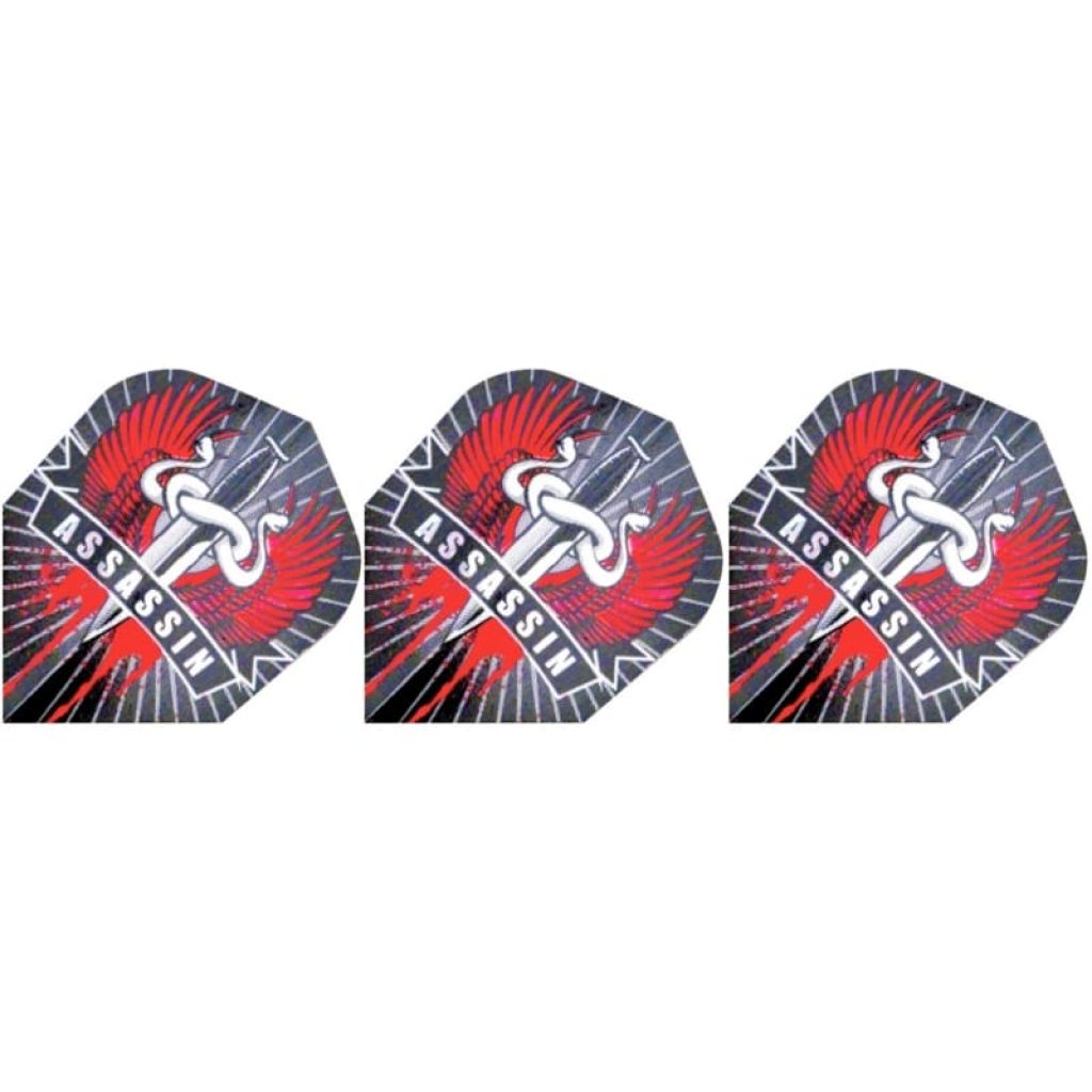 Harrows Assassin dart flights