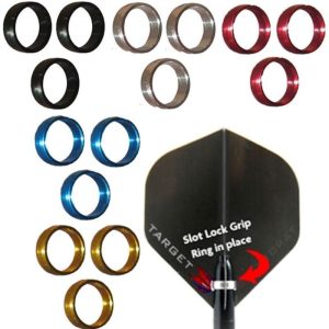 Target Darts Slot lock rings