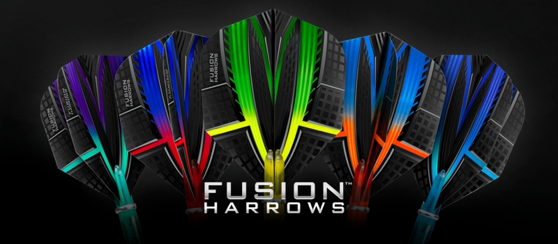 Harrows Fusion dart flights