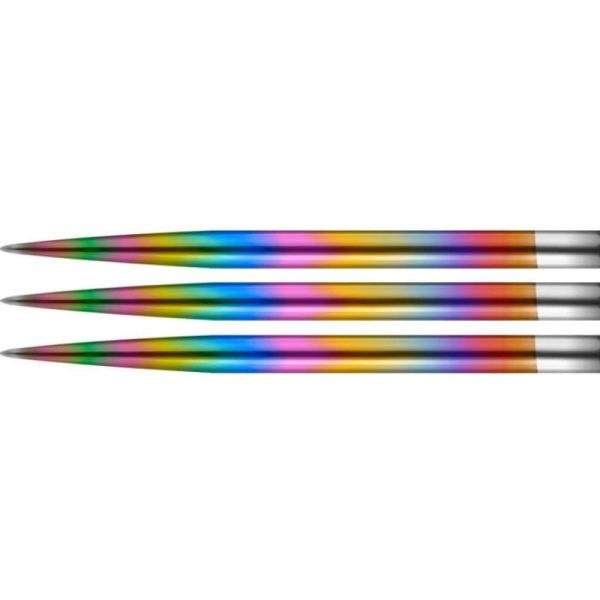Mission Glide dartpoints rainbow 36mm
