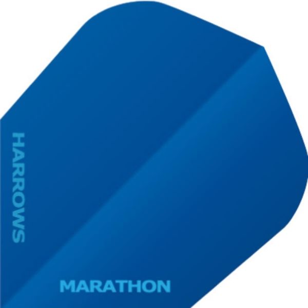 Harrows Marathon flights blue