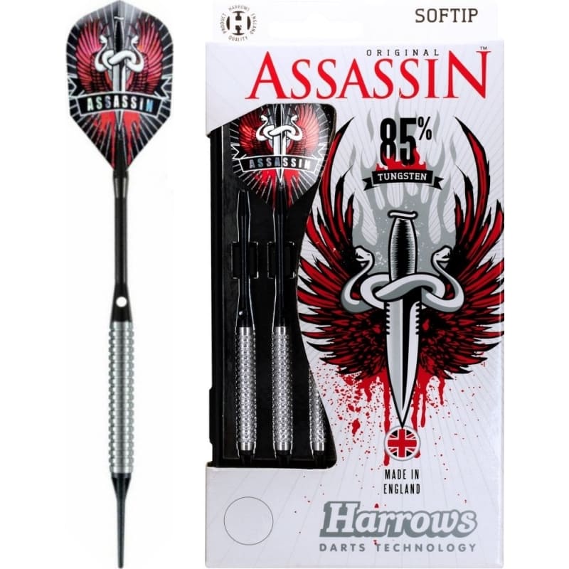 Harrows Assassin 16Gr softtip dartpijlen