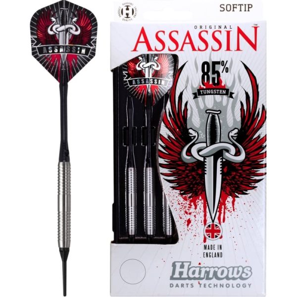 Harrows Assassin 20Gr Softtip dartpijlen