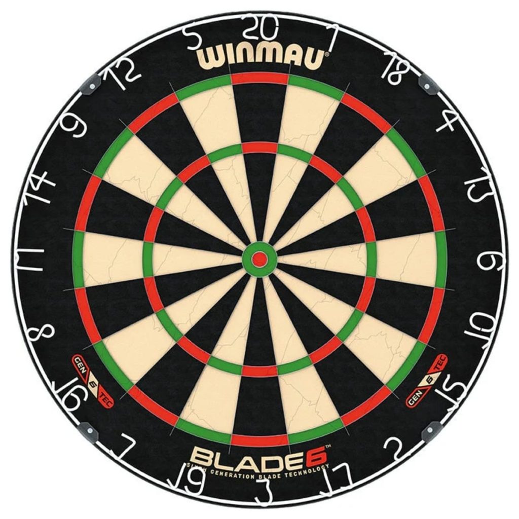 Winmau Blade 6 professioneel wedstrijd dartbord