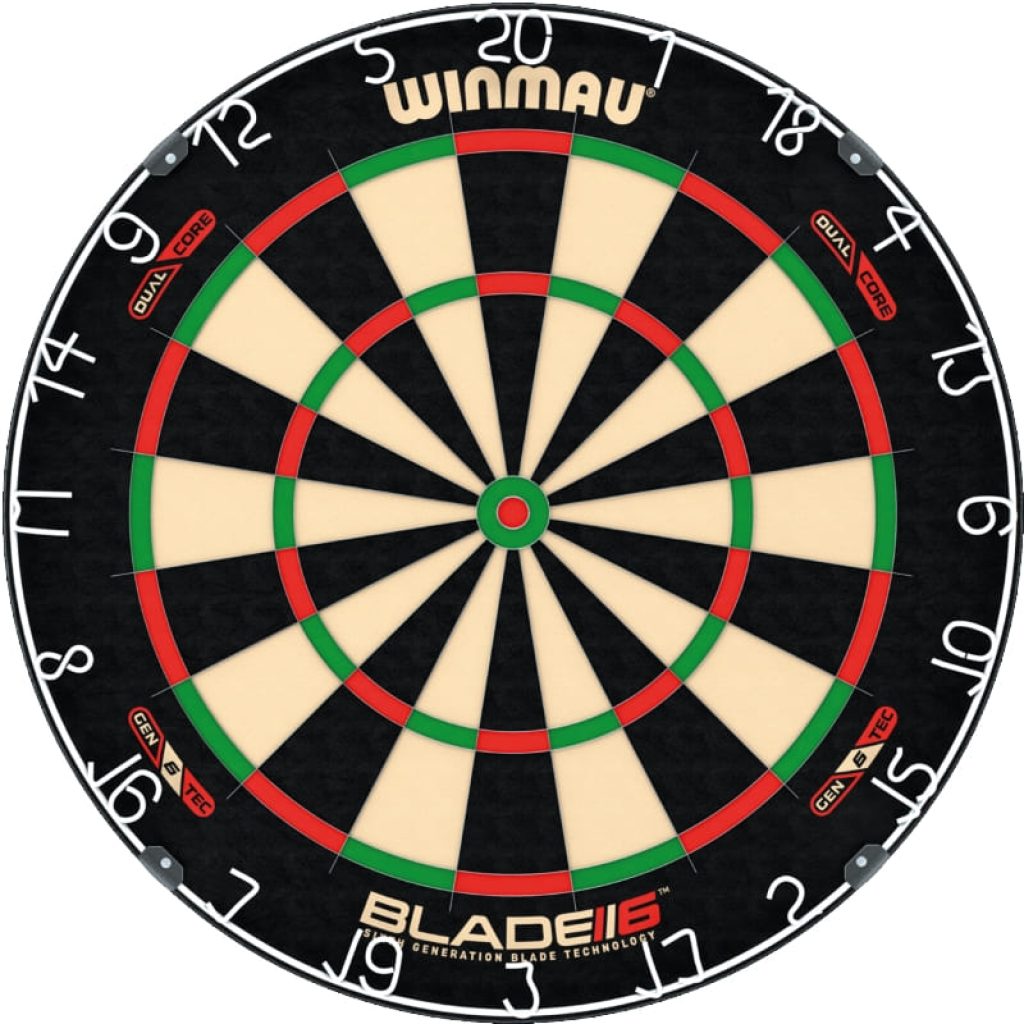 Winmau Blade 6 Dual Core professioneel dartbord