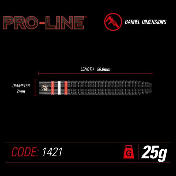 Winmau Proline darts 25 gram